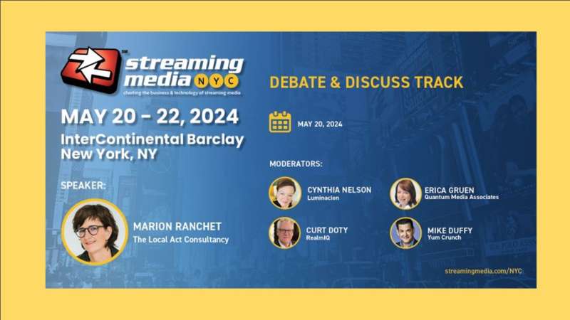 Streaming conference debate with Erica